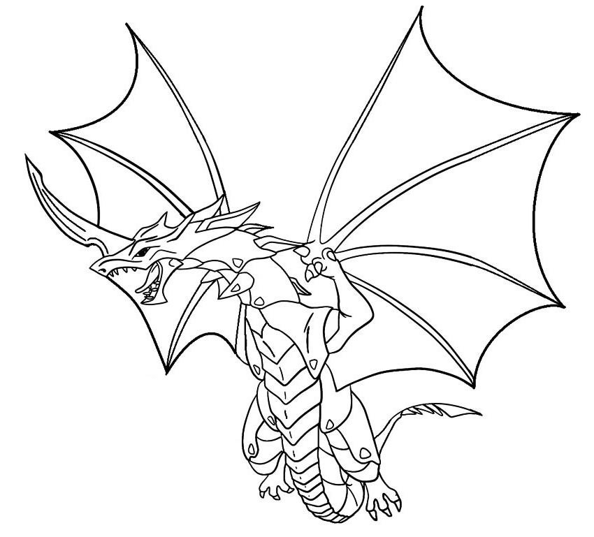 Bakugan kolorowanki